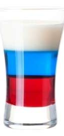 Флаг России 0 Крепкий коктейль с ярким фруктовым вкусом.