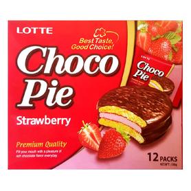 Пирожное «Choco Pie Strawberry» 336 гр.