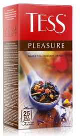 Чай пакетированный «Tess Pleasure Black» 25 пакетиков