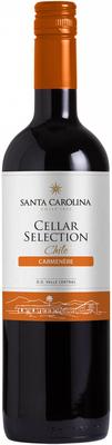 Вино красное полусухое «Santa Carolina Cellar Selection Carmenere» 2019 г.