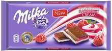 Шоколад «Milka Raspberry Creme» 100 гр.