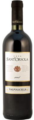 Вино красное сухое «Casa Sant Orsola Valpolicella»