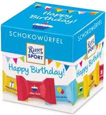 Шоколад «Ritter Sport Happy Birthday» 176 гр.