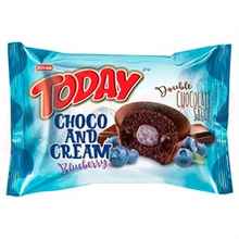 Маффин «Today Choco and Blueberry Cream» 45 гр.