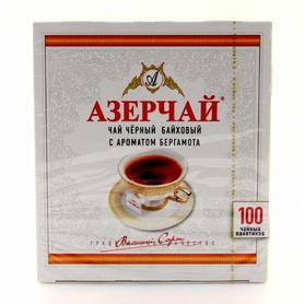 Чай пакетированный «Азерчай бергамот» 100 пакетиков