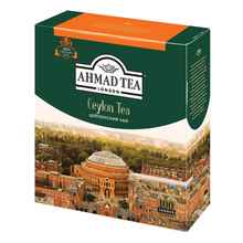 Чай пакетированный «Ахмад цейлонский» 100 пакетиков