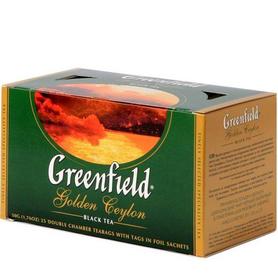 Чай пакетированный «Гринфилд Голден цейлон черный» 25 пакетиков
