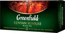 Чай пакетированный «Гринфилд кенийский» 25 пакетиков