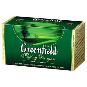 Чай пакетированный «Гринфилд Флаин драгон зеленый» 25 пакетиков