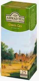 Чай пакетированный «Ахмад зеленый» 25 пакетиков