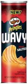 Чипсы «Pringles Вэйви рифленые Классик» 130 гр.