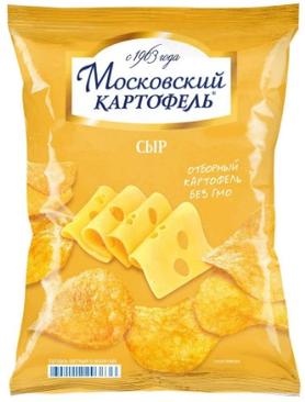Чипсы «Московский картофель сыр» 70 гр.
