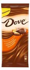 Шоколад «Dove с миндально-апельсиновым грильяжем» 100 гр.