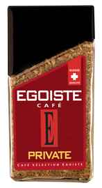 Кофе растворимый «Egoiste Private» 100 гр.