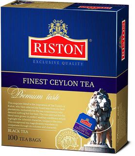 Чай пакетированный «Riston Файнест Цейлон черный» 100 пакетиков