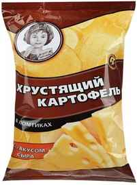 Чипсы «Хрустящий картофель сыр» 40 гр.