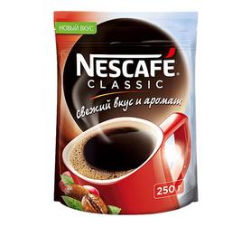 Кофе растворимый «Nescafe Classic» 250 гр., в пакете