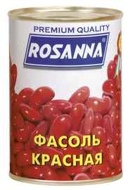 Овощные консервы «Фасоль красная натуральная» 400 гр.
