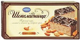 Торт «Шоколадница с миндалем» 270 гр.