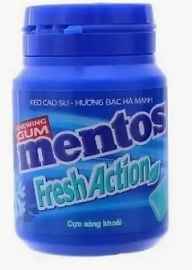 Жевательная резинка «Ментос Fresh Action» 56 гр.