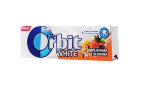 Жевательная резинка «Orbit White Клубничная экзотика»