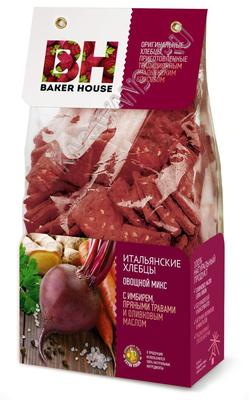 Хлебцы «Baker House овощной микс» 250 гр.
