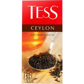 Чай пакетированный «ТЕСС цейлон черный» 25 пакетиков