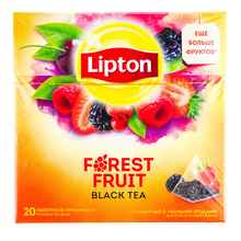 Чай пакетированный «Черный Lipton Forest Fruit» 20 пирамидок