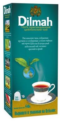 Чай пакетированный «Дилмах цейлонский» 25 пакетиков