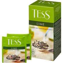 Чай пакетированный «ТЕСС лайм» 25 пакетиков