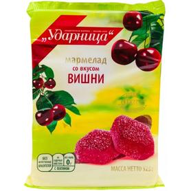 Мармелад «Ударница со вкусом вишни» 325 гр.