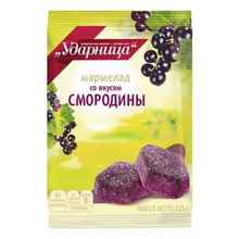 Мармелад «Ударница со вкусом черной смородины» 325 гр.