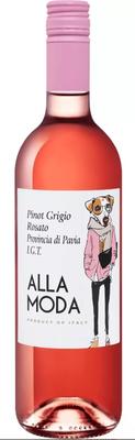 Вино розовое сухое «Alla Moda Pinot Grigio Rosato Provincia Di Pavia San Matteo» 2019 г.