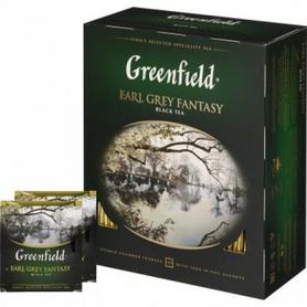 Чай пакетированный «Гринфилд Эрл грей черный» 100 пакетиков