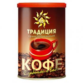 Кофе растворимый «МПК традиция вкуса ж/б» 95 гр.