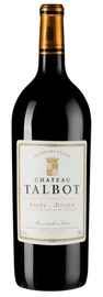 Вино красное сухое «Chateau Talbot Saint-Julien Grand Cru Classe, 1.5 л» 2002 г.