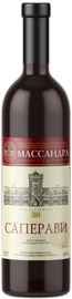 Вино столовое красное полусладкое «Массандра Саперави»