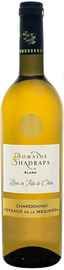 Вино белое сухое «Domaine Shadrapa Chardonnay» 2014 г.