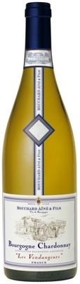 Вино белое сухое «Bourgogne Chardonnay Les Vendangeurs» 2016 г.