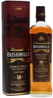 Виски ирландский «Bushmills 16 Years Old» в подарочной упаковке