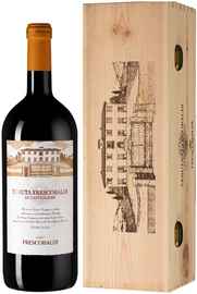 Вино красное сухое «Tenuta Frescobaldi di Castiglioni» 2016 г., в деревянной подарочной упаковке
