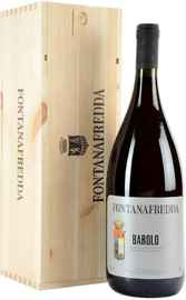 Вино красное сухое «Fontanafredda Barolo» 2014 г., в подарочной упаковке