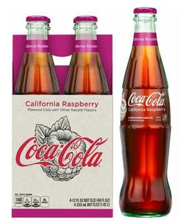 Вода «Coca-Cola California Raspberry» стекло