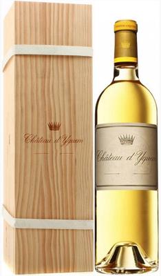 Вино белое сладкое «Chateau d'Yquem Sauternes» 2016 г., в подарочной упаковке