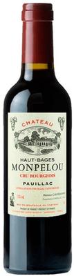Вино красное сухое «Chateau Haut-Bages Monpelou, 0.375 л» 2015 г.