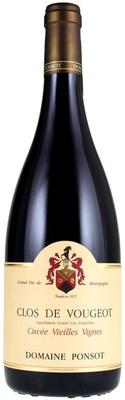 Вино красное сухое «Domaine Ponsot Clos de Vougeot Cuvee Vieilles Vignes Grand Cru» 2014 г.