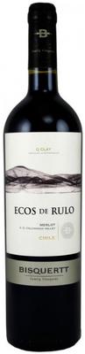 Вино красное сухое «Ecos de Rulo Merlot» 2014 г.