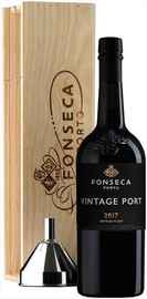 Портвейн сладкий «Fonseca Vintage» 2017 г., в деревянной подарочной упаковке