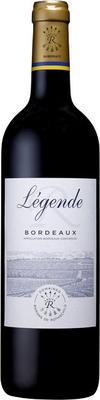 Вино красное сухое «Legende Bordeaux Rouge» 2017 г.