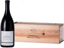 Вино красное сухое «Champ de Cour Moulin-a-Vent» 2015 г., в деревянной упаковке